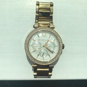 Michael Kors Parker Chronograph Gold-Tone Watch